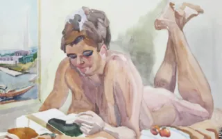 Выставлены акварели художницы Натальи Шишкиной