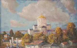 Творческий дуэт Анжелы Моисеенко и Всеволода Сухоруких на их совместной выставке