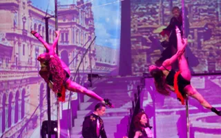 Пол-дэнс шоу «Pole Art Show: За 80 дней до конца света» в Севастополе