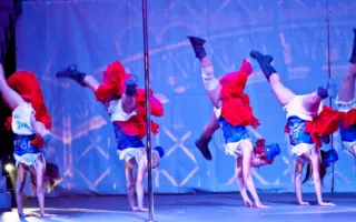 Пол-дэнс шоу «Pole Art Show: За 80 дней до конца света» в Севастополе