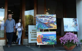 В Севастополе под живую музыку подвели итоги 15-го пленэра художников
