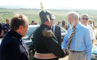 159 лет спустя реконструкторы повторили один из эпизодов Крымской войны — Балаклавское сражение