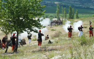 159 лет спустя реконструкторы повторили один из эпизодов Крымской войны — Балаклавское сражение