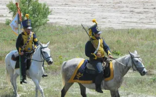 159 лет спустя реконструкторы повторили один из эпизодов Крымской войны — Балаклавское сражение