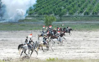 159 лет спустя реконструкторы повторили один из эпизодов Крымской войны — Балаклавское сражение