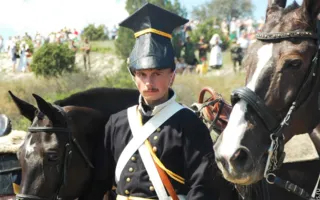 159 лет спустя реконструкторы повторили один из эпизодов Крымской войны — Балаклавское сражение