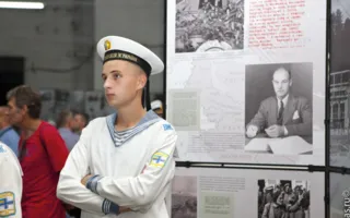 В Военно-морском музейном комплексе «Балаклава» открылась фотовыставка «Холодная война. Короткая история разделённого мира»