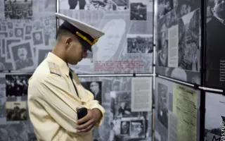 В Военно-морском музейном комплексе «Балаклава» открылась фотовыставка «Холодная война. Короткая история разделённого мира»