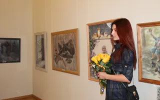 В Севастопольском художественном музее открылась персональная выставка картин художницы Яны Чиж