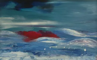 Сильные картины хрупкой четырёхлетней художницы Алисы Егорочкиной