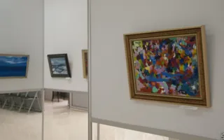 Сильные картины хрупкой четырёхлетней художницы Алисы Егорочкиной