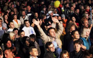 Народное гуляние по случаю трех праздников: Покрова Пресвятой Богородицы, Дня украинского казачества и Дня урожая