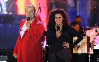 Своим звездным выступлением с праздником севастопольцев поздравили Потап и Настя Каменских