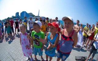 Фестиваль Workout 4Life состоялся на набережной Корнилова в Севастополе