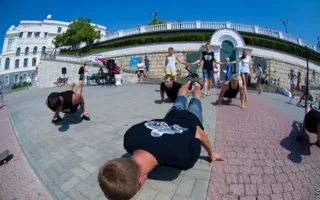Фестиваль Workout 4Life состоялся на набережной Корнилова в Севастополе