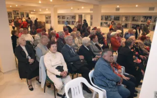 Солдаты Народной войны предстали перед посетителями 35-ой Береговой батареи на одноименной фотовыставке