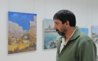 В галерее «Южный Эрмитаж» представлена выставка картин по итогам проведённого осеннего пленэра