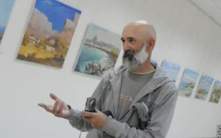 В галерее «Южный Эрмитаж» представлена выставка картин по итогам проведённого осеннего пленэра