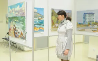 В галерее «Южный Эрмитаж» представлена выставка картин по итогам проведённого осеннего пленэра