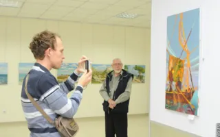 В галерее «Южный Эрмитаж» представлена выставка картин по итогам проведённого осеннего пленэра