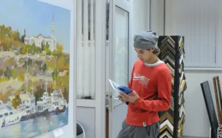 В галерее «Южный Эрмитаж» представлена выставка картин по итогам проведённого осеннего пленэра