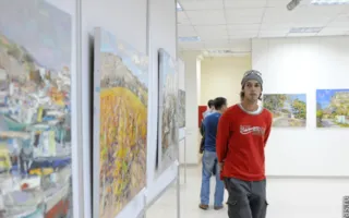 В галерее «Южный Эрмитаж» представлена выставка картин по итогам проведённого осеннего пленэра