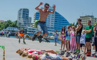 В Севастополе состоялся Второй роллер-фестиваль