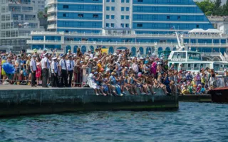В Севастополе отметили День военно-морского флота. Фоторепортаж