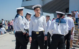 В Севастополе отметили День военно-морского флота. Фоторепортаж