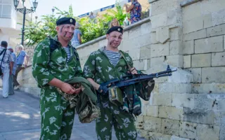 В Севастополе отметили День военно-морского флота. Фоторепортаж