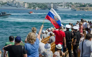 В Севастополе отметили День военно-морского флота. Фоторепортаж