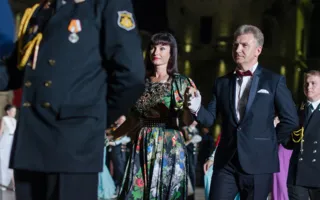 Большой офицерский бал состоялся в Севастополе под открытым небом