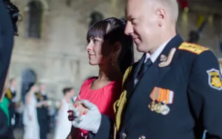 Большой офицерский бал состоялся в Севастополе под открытым небом
