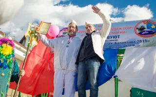 Фестиваль зимнего плавания состоялся в Балаклаве