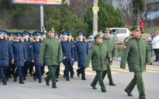 Строевая прогулка кадетов состоялась в Севастополе 