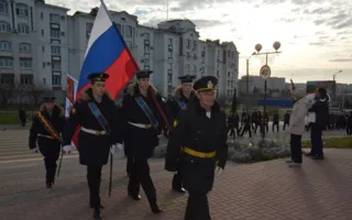 Строевая прогулка кадетов состоялась в Севастополе 