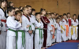 Первый турнир спортивного клуба «Оджас» среди детей и младших юношей по тхэквондо