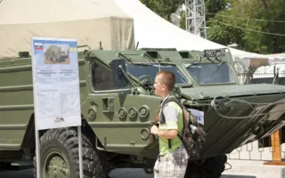 Выставка военной техники ко Дню Флота в Севастополе