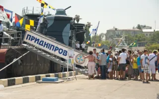 Выставка военной техники ко Дню Флота в Севастополе