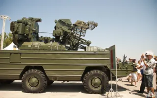 Выставка военной техники ко Дню Флота в Севастополе