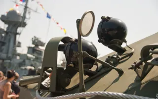Выставка военной техники ко Дню Флота в Севастополе