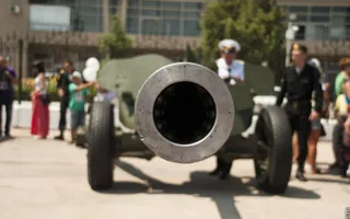 Выставка военной техники ко Дню Флота в Севастополе