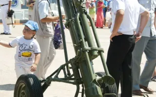 Выставка военной техники ко Дню Флота в Севастополе