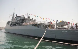 Выставка военной техники ко Дню Флота в Севастополе
