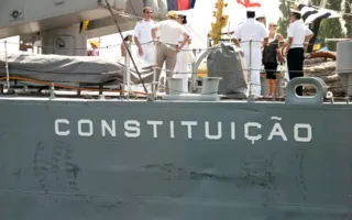 Выставка военной техники ко Дню Флота в Севастополе