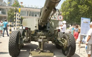 Выставка военной техники ко Дню Флота в Севастополе