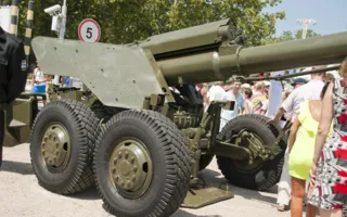Выставка военной техники ко Дню Флота в Севастополе