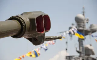 Выставка военной техники ко Дню Флота в Севастополе
