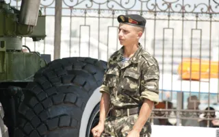 Выставка военной техники ко Дню Флота в Севастополе