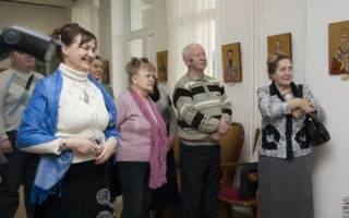 В Доме Москвы в Севастополе открылась выставка икон Надежды Макриди